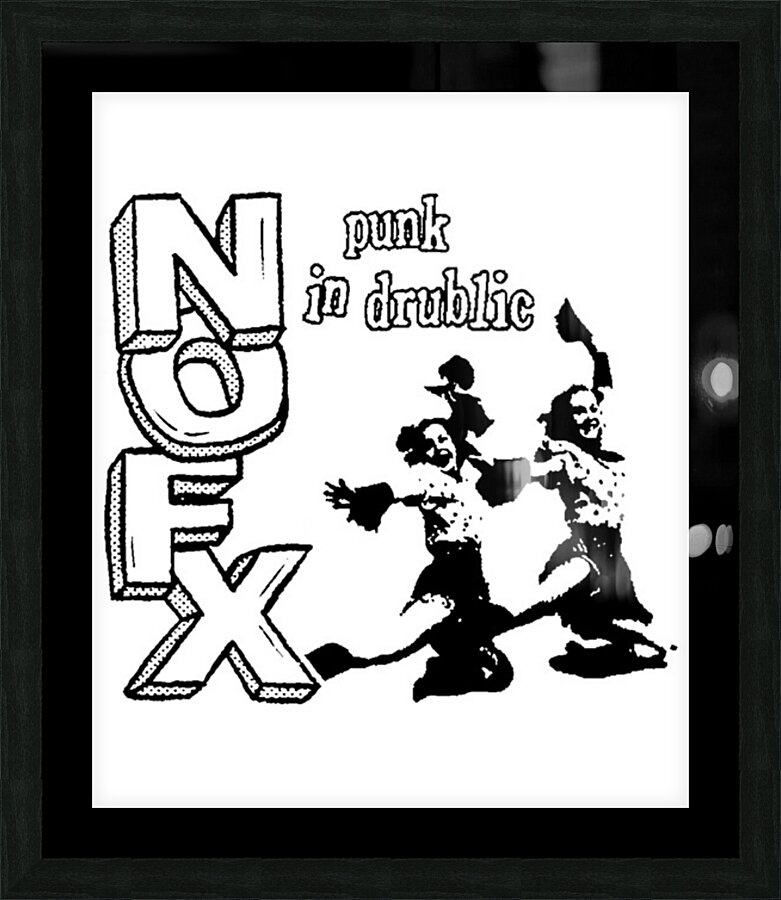 NOFX 4 Picture Frame print