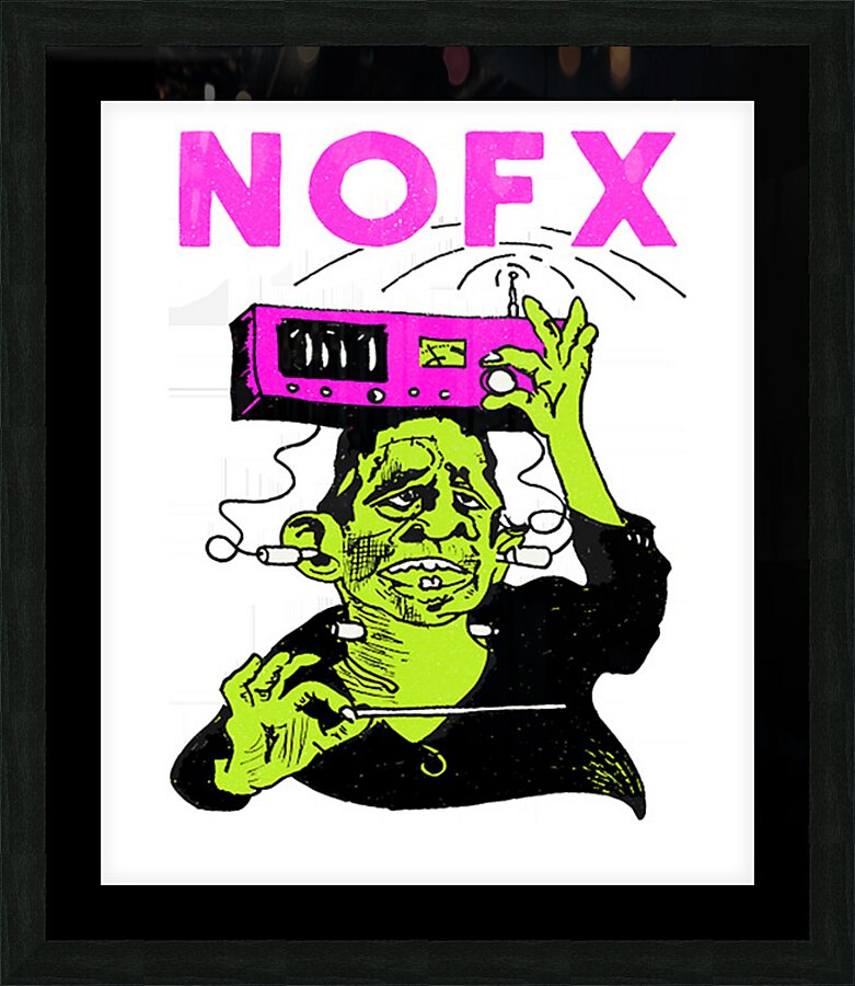 NOFX 11 Picture Frame print