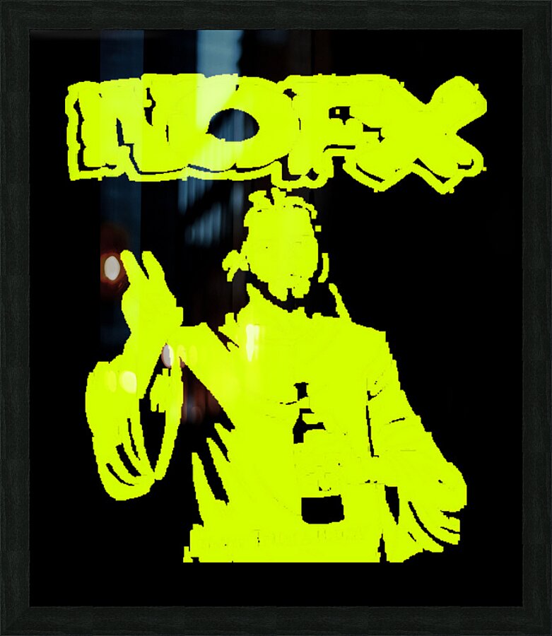 NOFX 13 Picture Frame print