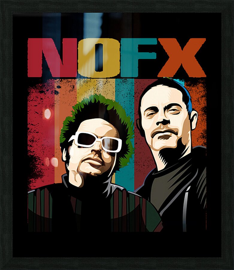 NOFX 14 Picture Frame print