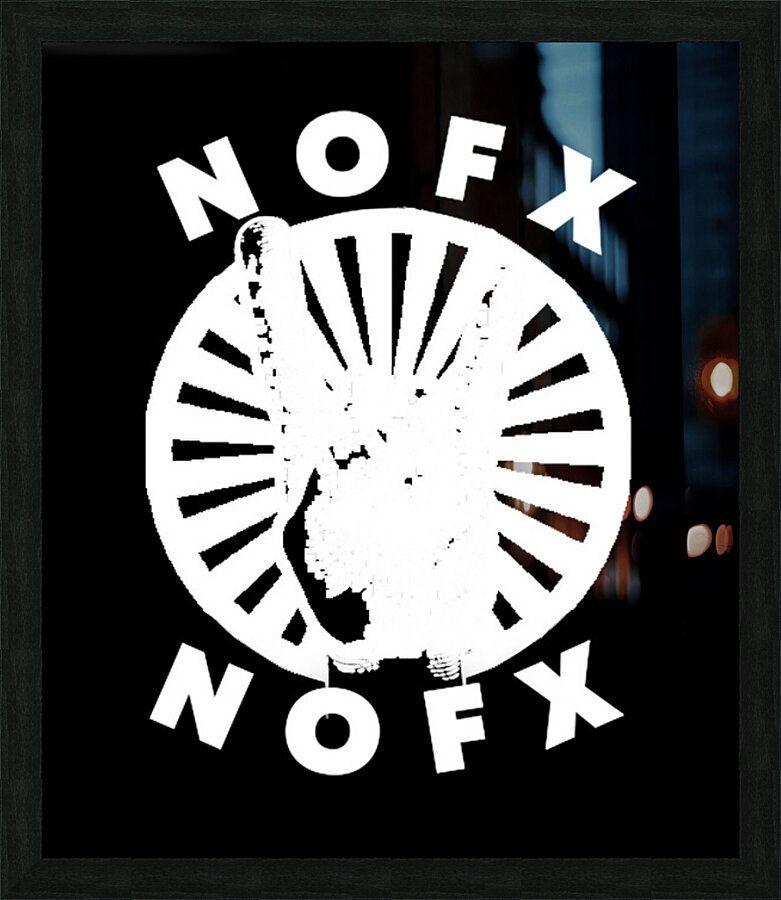 NOFX 19 Picture Frame print
