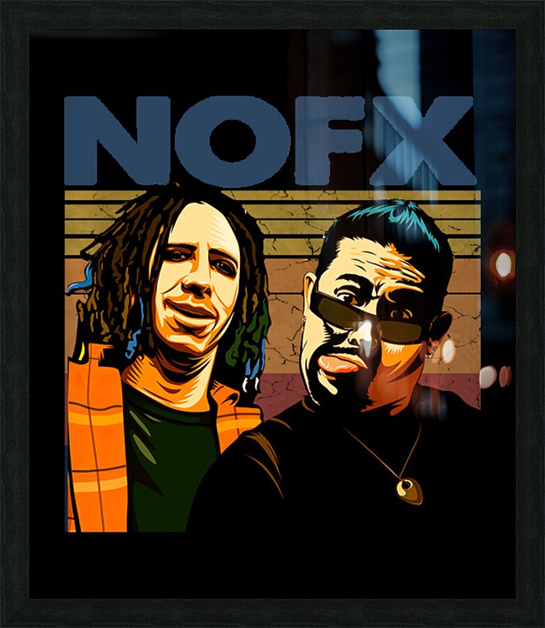 NOFX 20 Picture Frame print