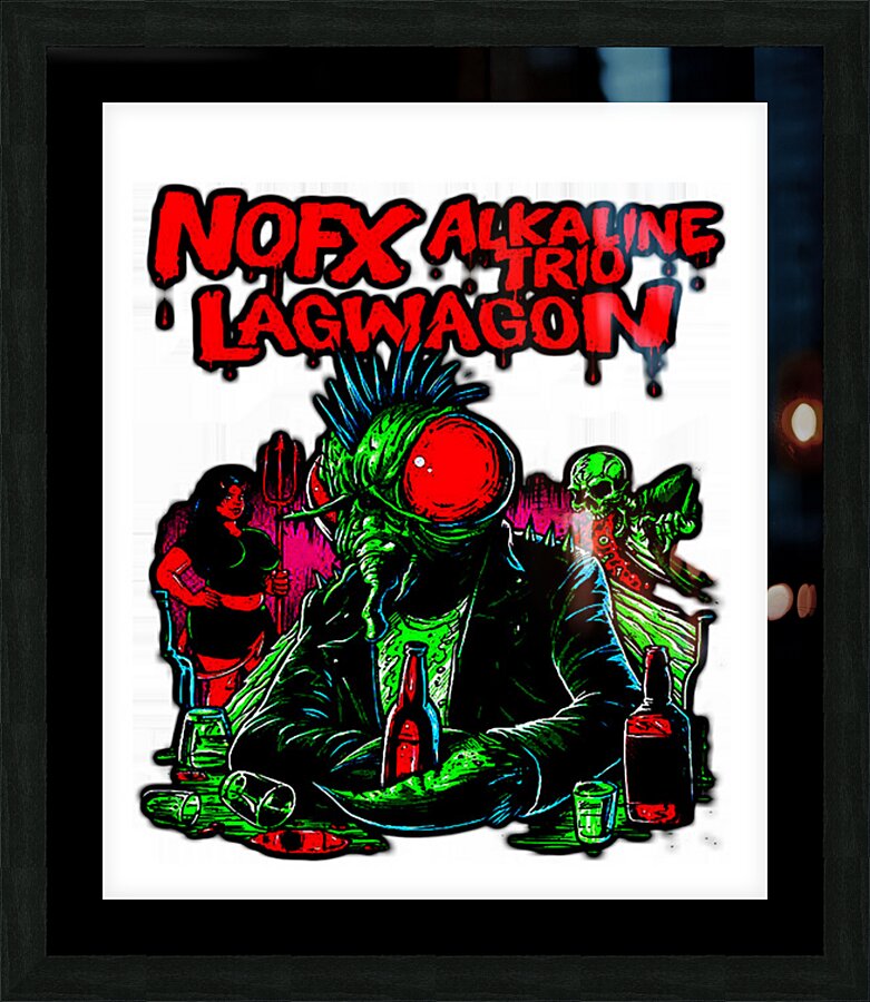 NOFX 23 Picture Frame print
