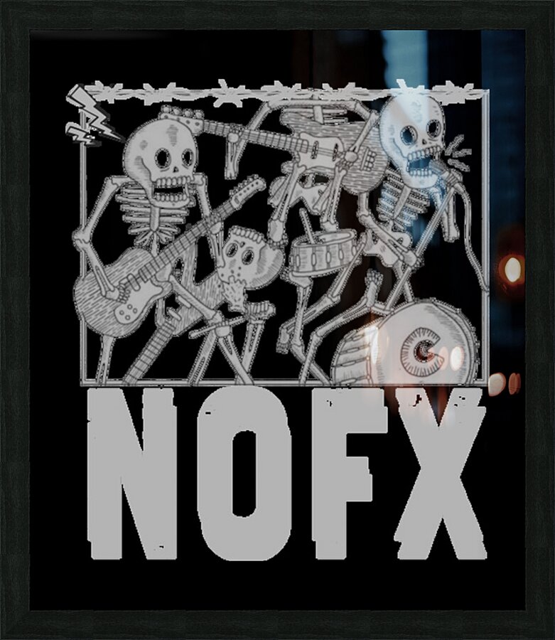 NOFX 24 Picture Frame print