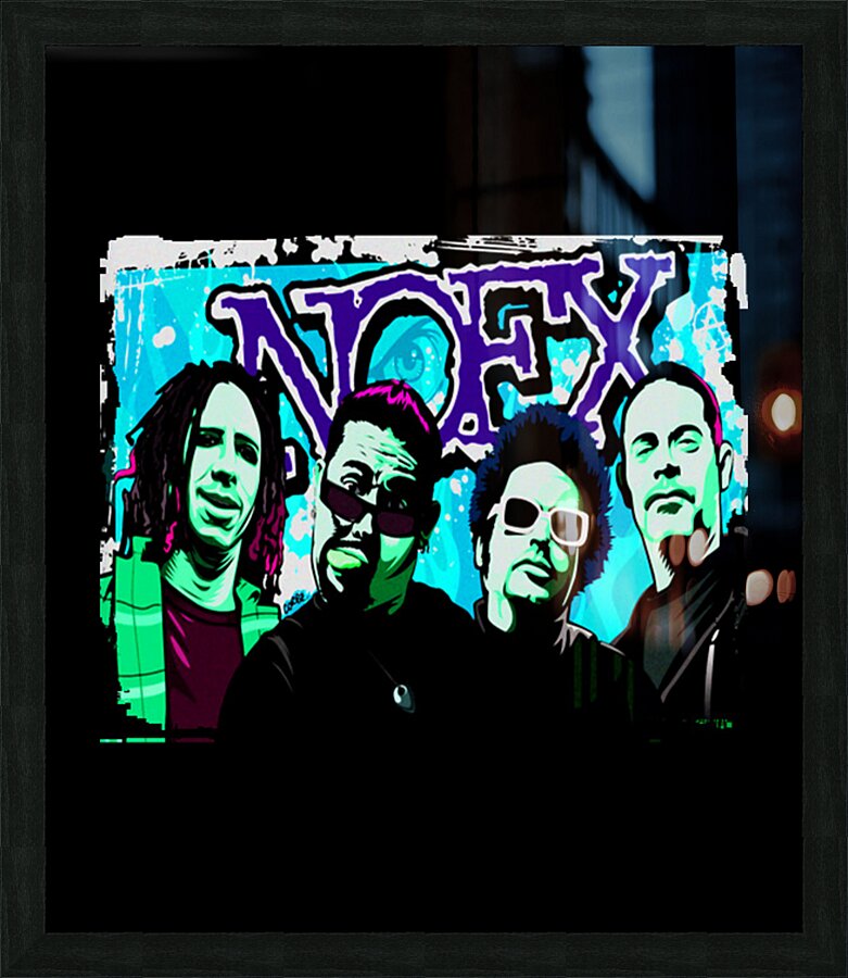 NOFX 25 Picture Frame print