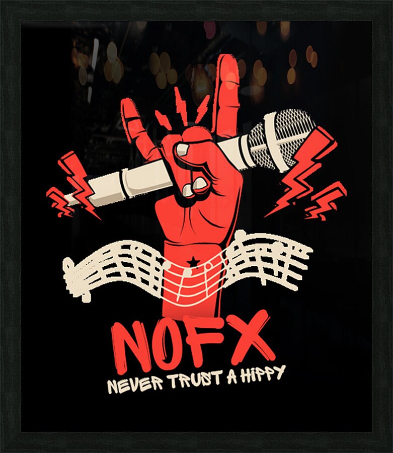 NOFX 29 Picture Frame print