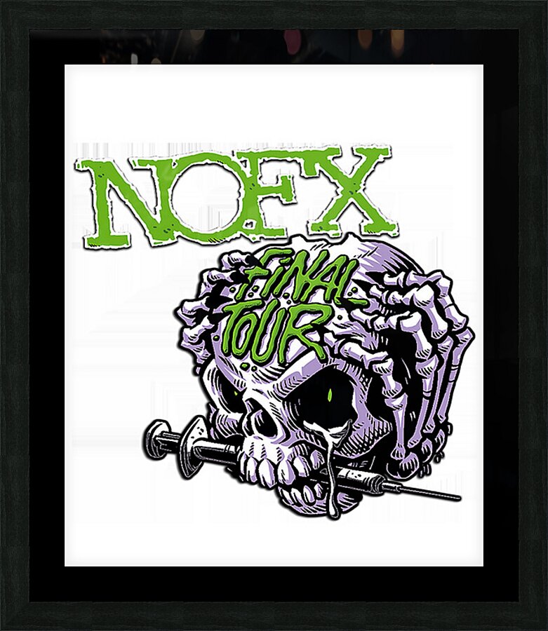 NOFX 31 Picture Frame print