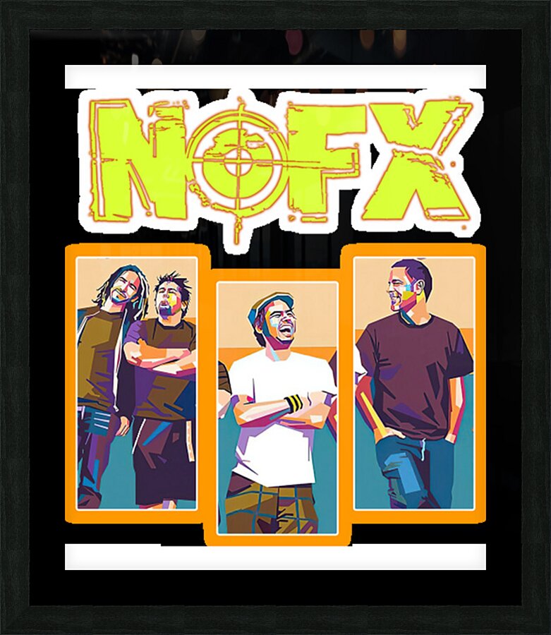 NOFX 32 Picture Frame print