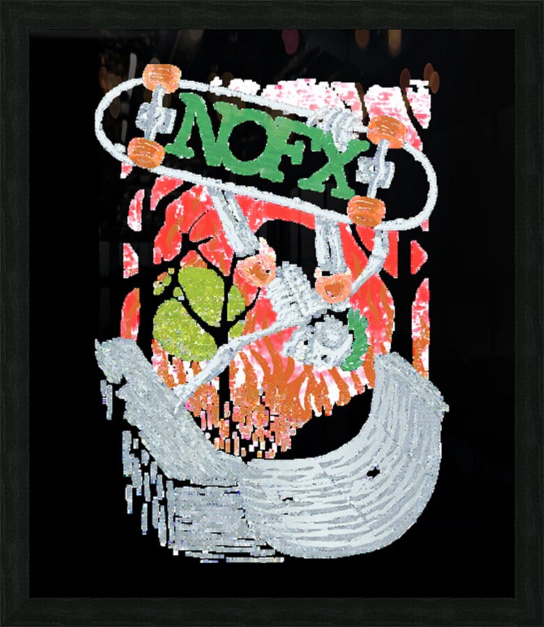 NOFX 35 Picture Frame print