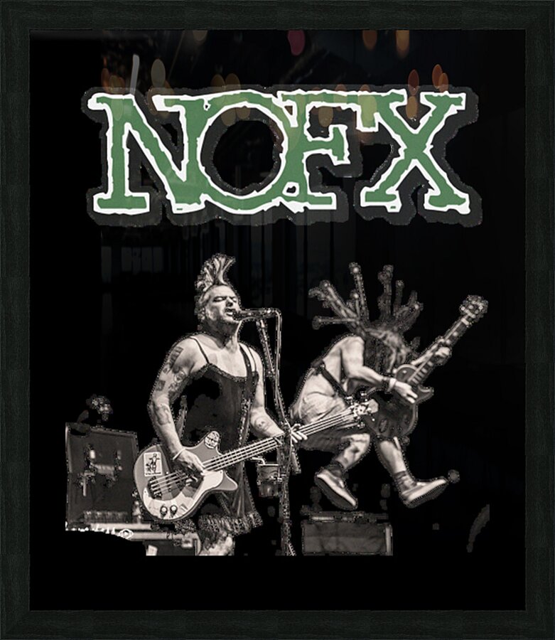 NOFX 43 Picture Frame print
