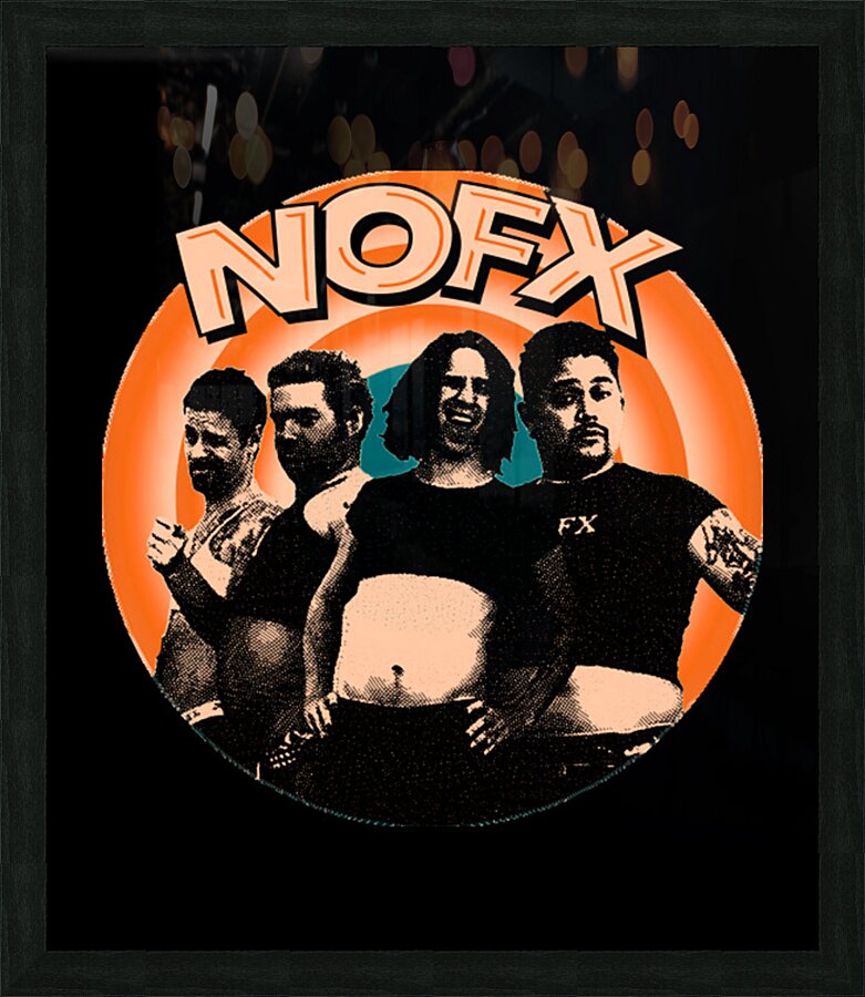 NOFX 48 Picture Frame print