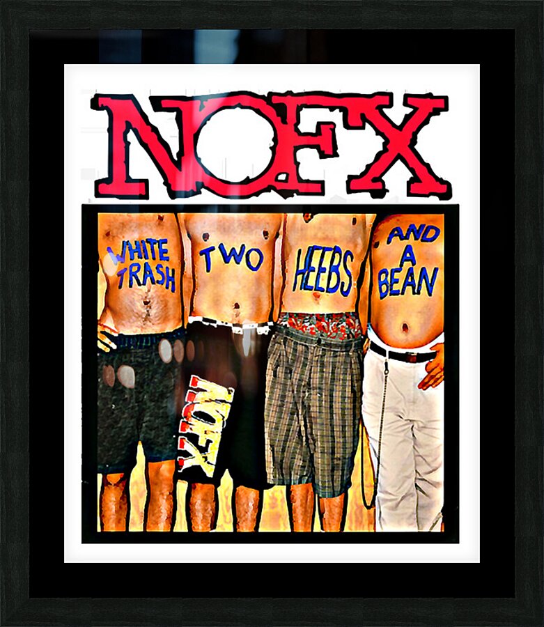 NOFX 50 Picture Frame print