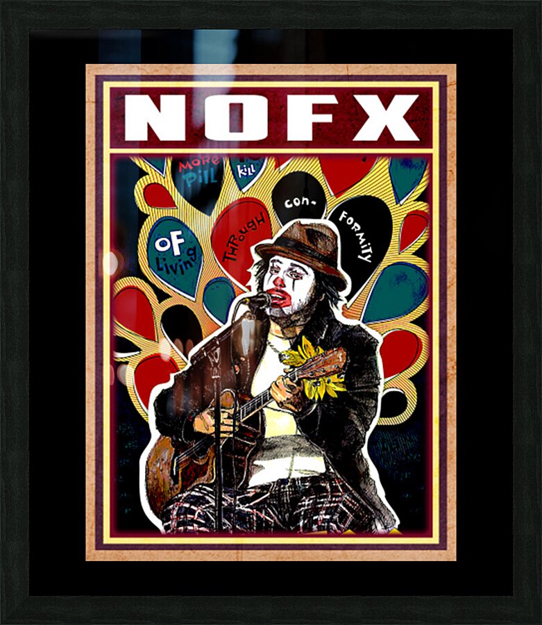 NOFX 57 Picture Frame print