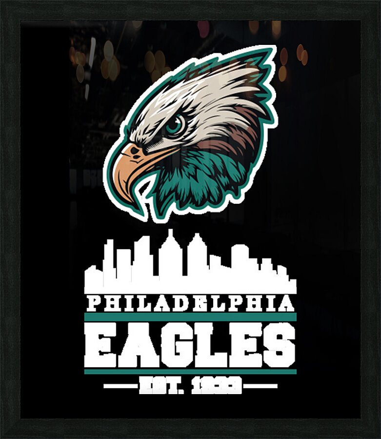 Philadelphia Eagles 4 Picture Frame print