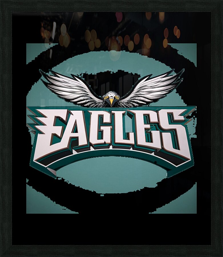 Philadelphia Eagles 18 Picture Frame print