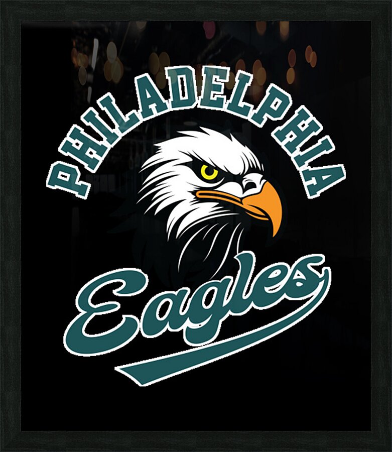 Philadelphia Eagles 42 Picture Frame print