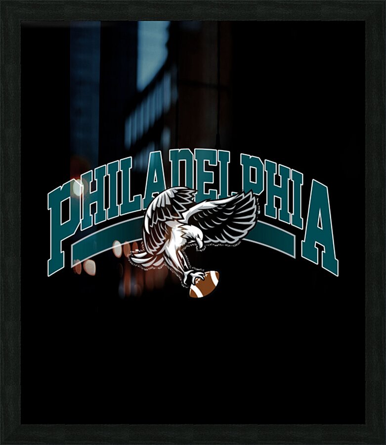 Philadelphia Eagles 45 Picture Frame print