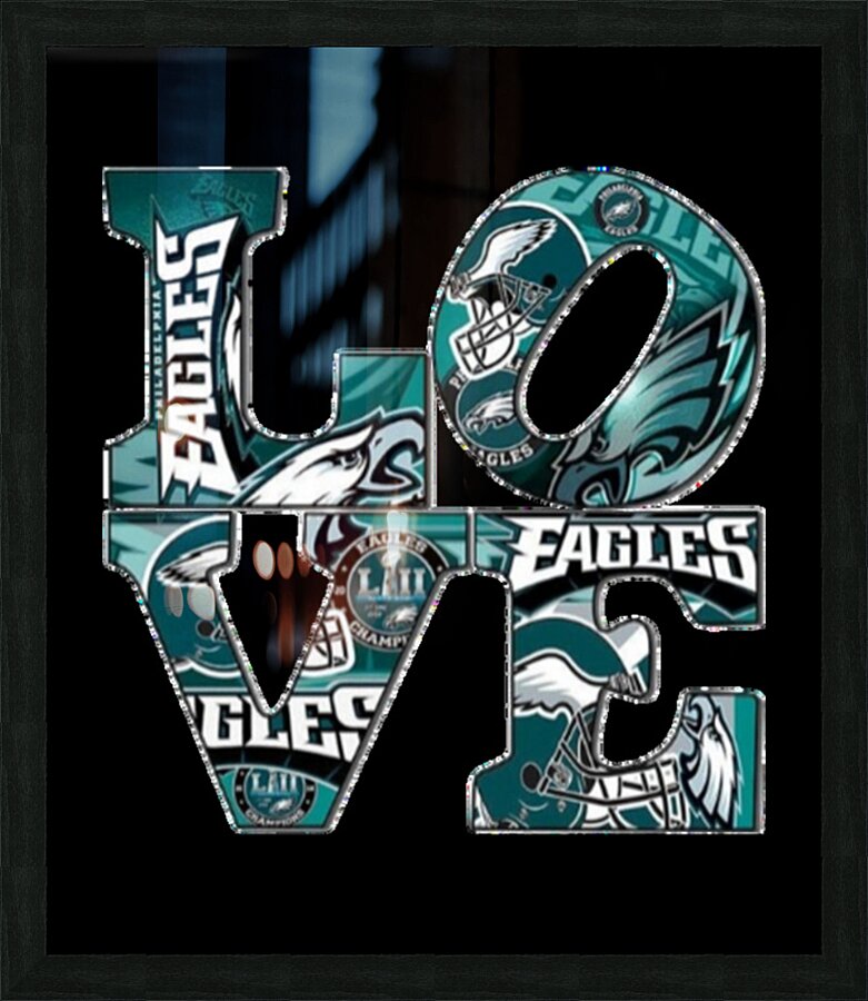 Philadelphia Eagles 53 Picture Frame print