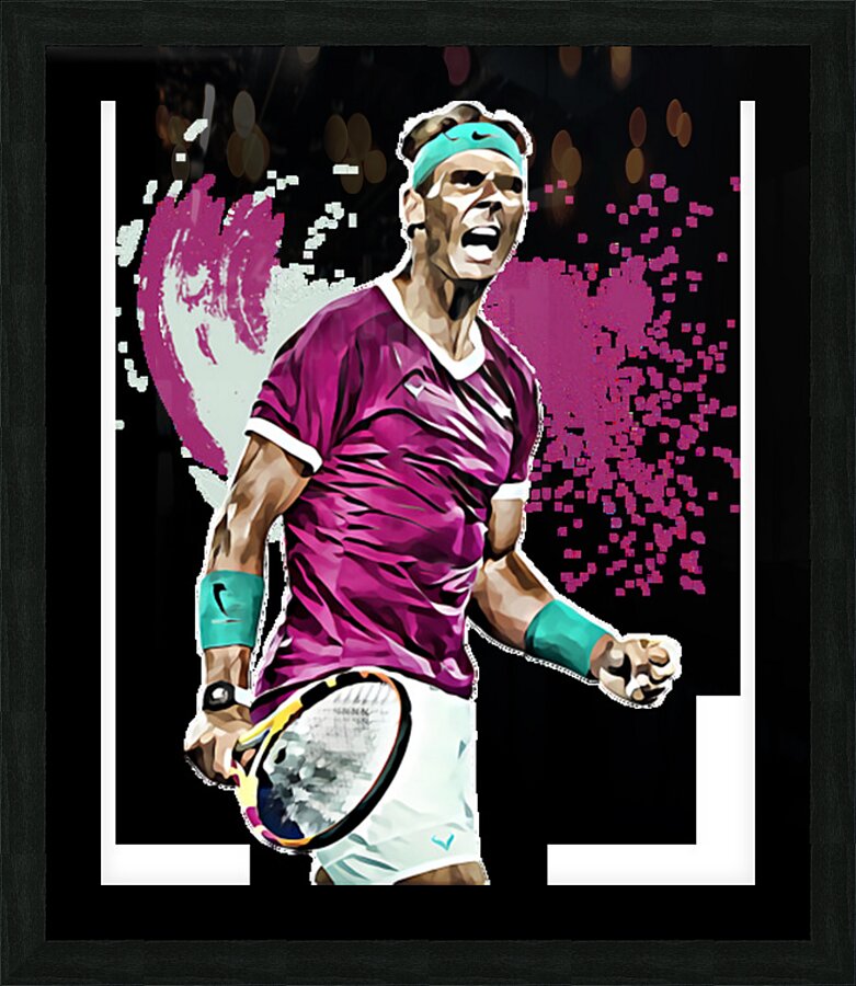 rafael nadal 13 Picture Frame print