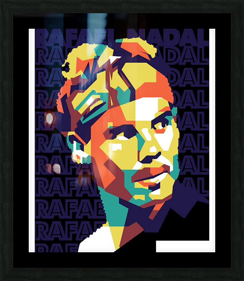 rafael nadal 14 Picture Frame print
