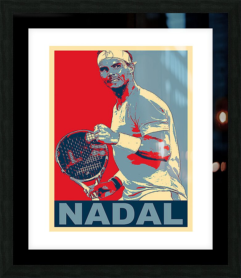 rafael nadal 21 Picture Frame print