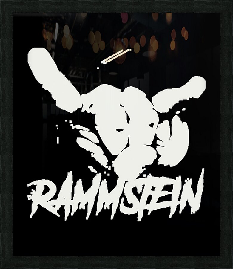 rammstein 11 Picture Frame print