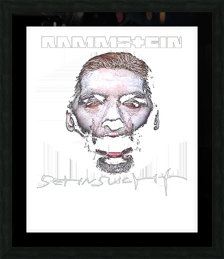 rammstein 20 Picture Frame print