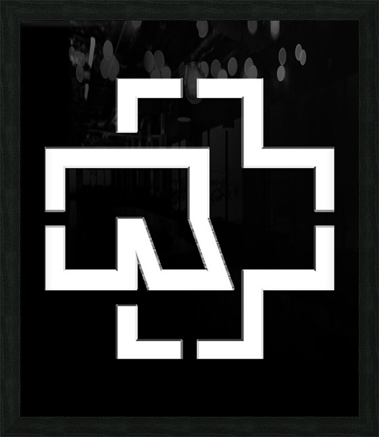 rammstein 22 Picture Frame print