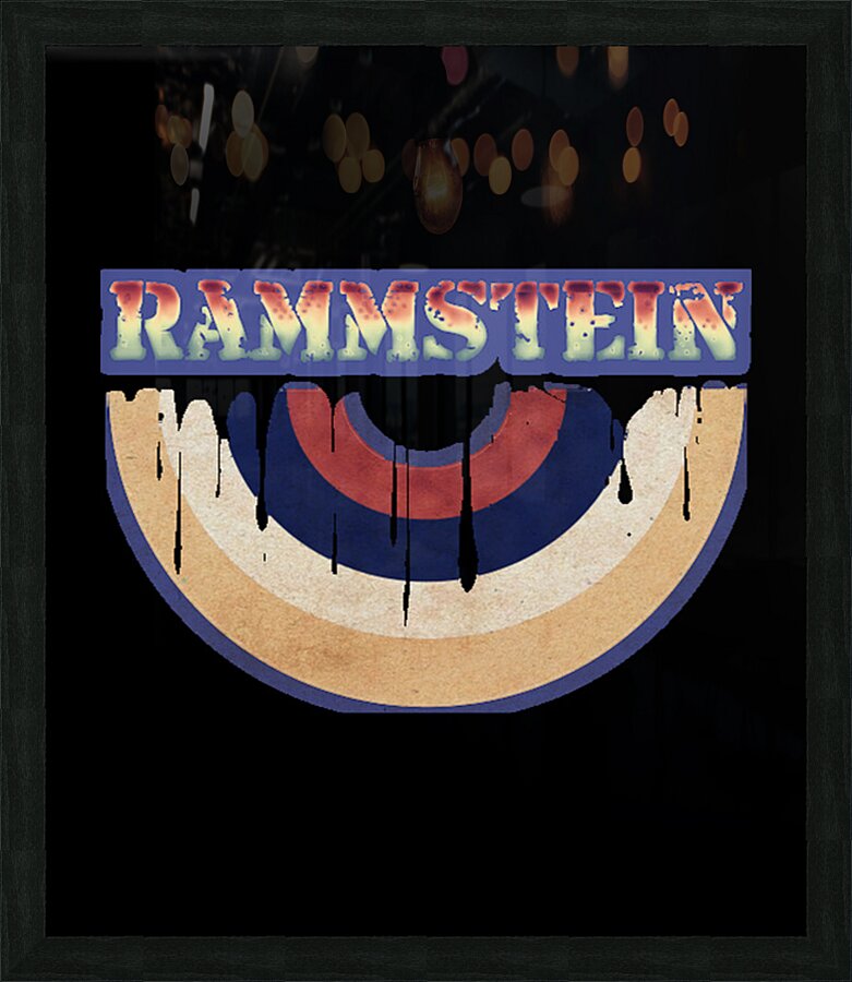 rammstein 23 Picture Frame print