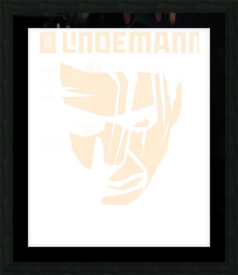 rammstein 28 Picture Frame print