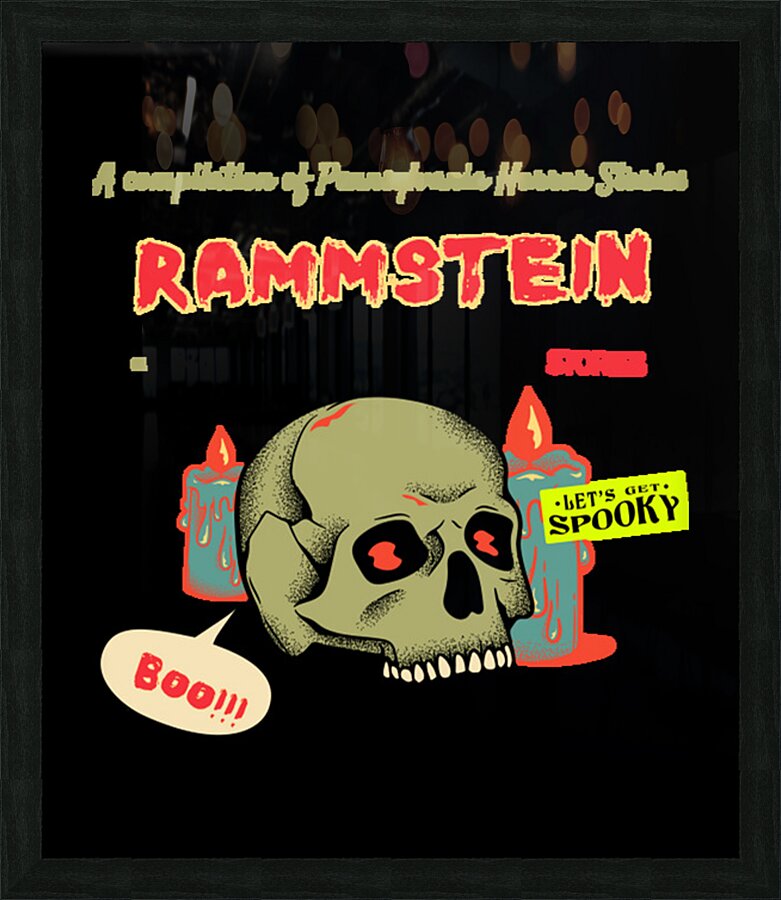 rammstein 35 Picture Frame print