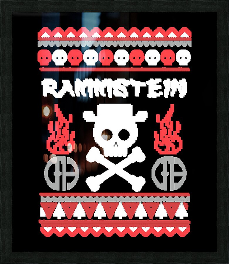 rammstein 48 Picture Frame print