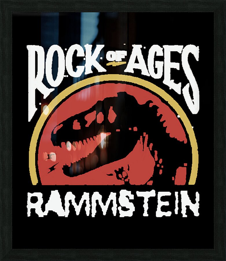 rammstein 50 Picture Frame print