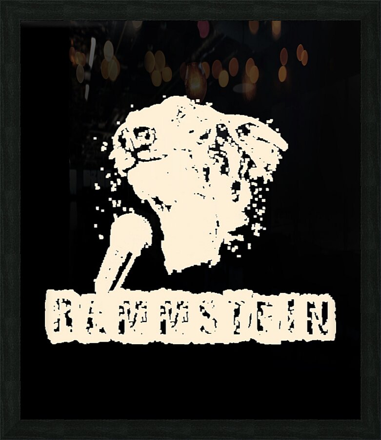 rammstein 53 Picture Frame print