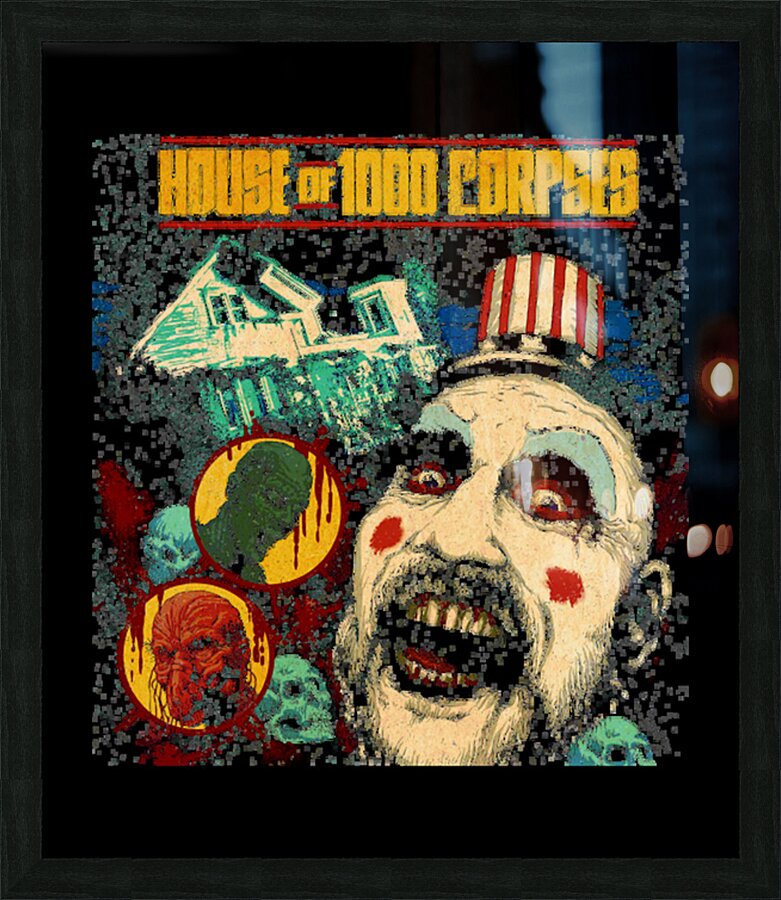 rob zombie 5 Picture Frame print