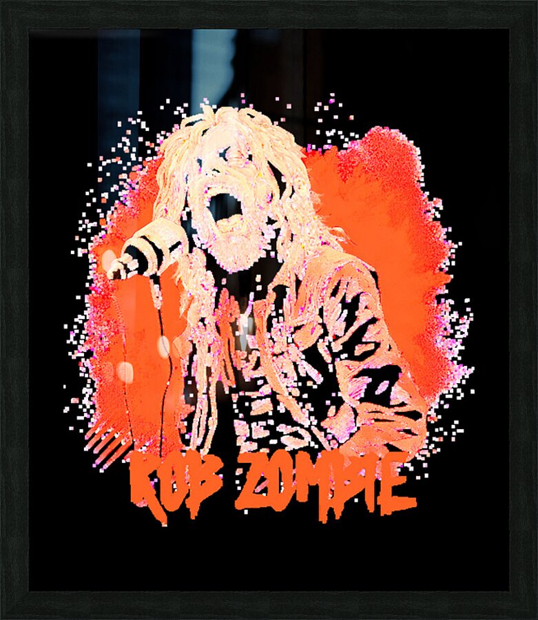 rob zombie 10 Picture Frame print