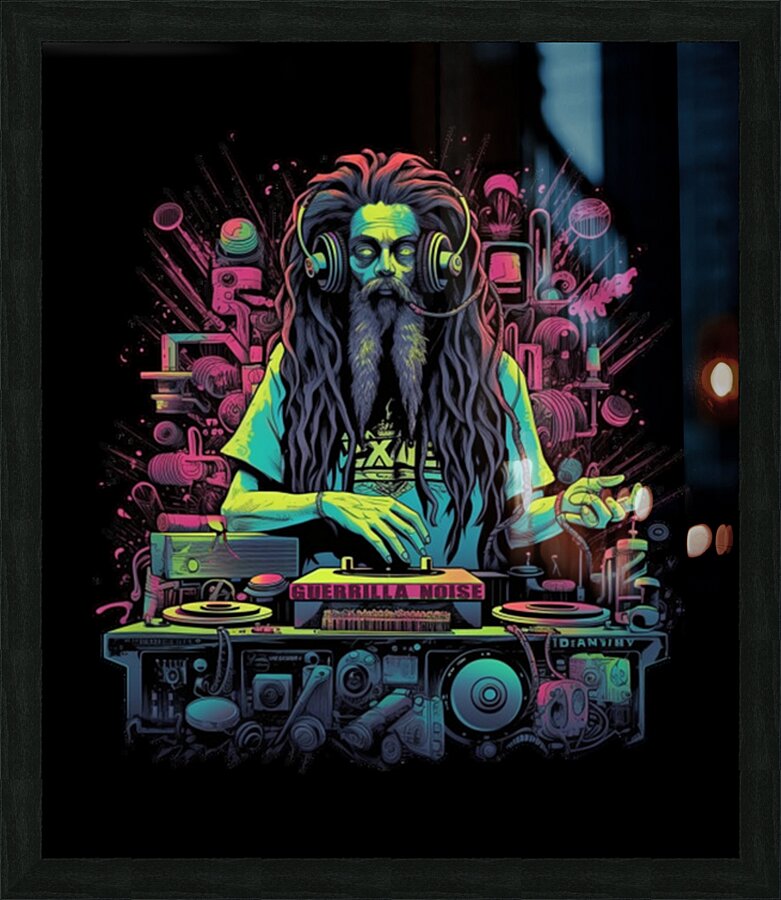 rob zombie 15 Picture Frame print