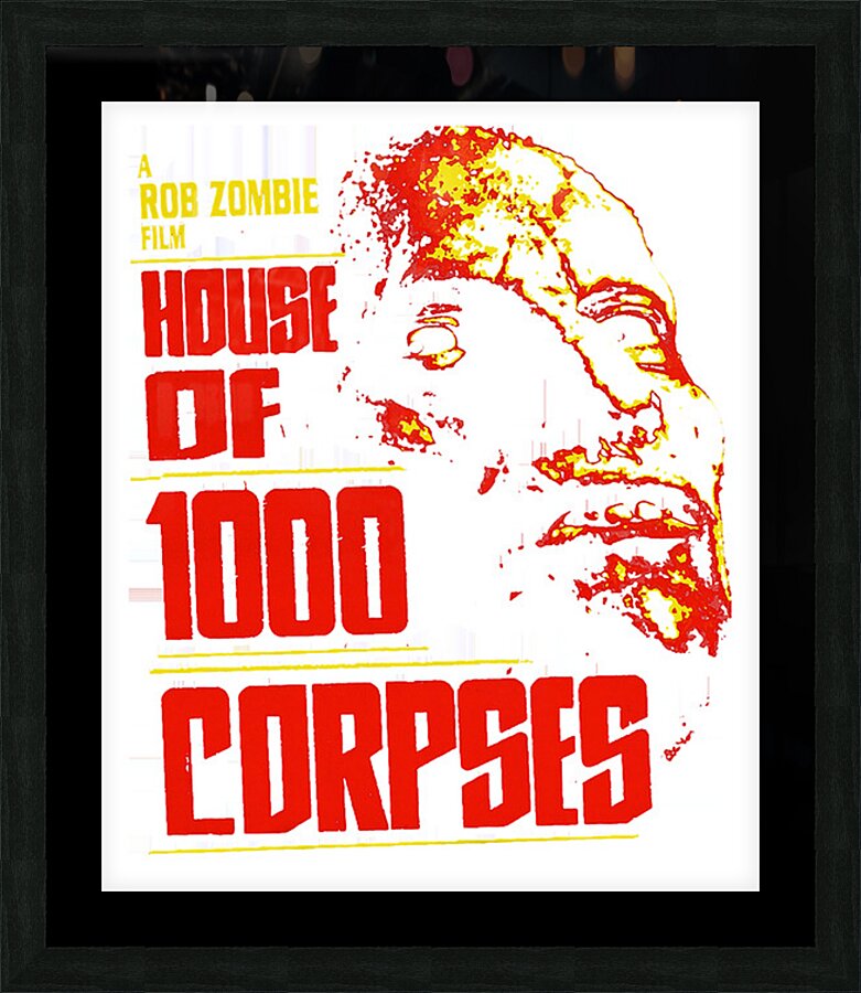 rob zombie 16 Picture Frame print