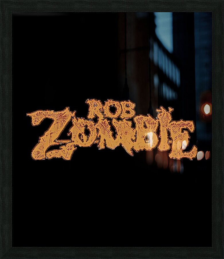 rob zombie 17 Picture Frame print