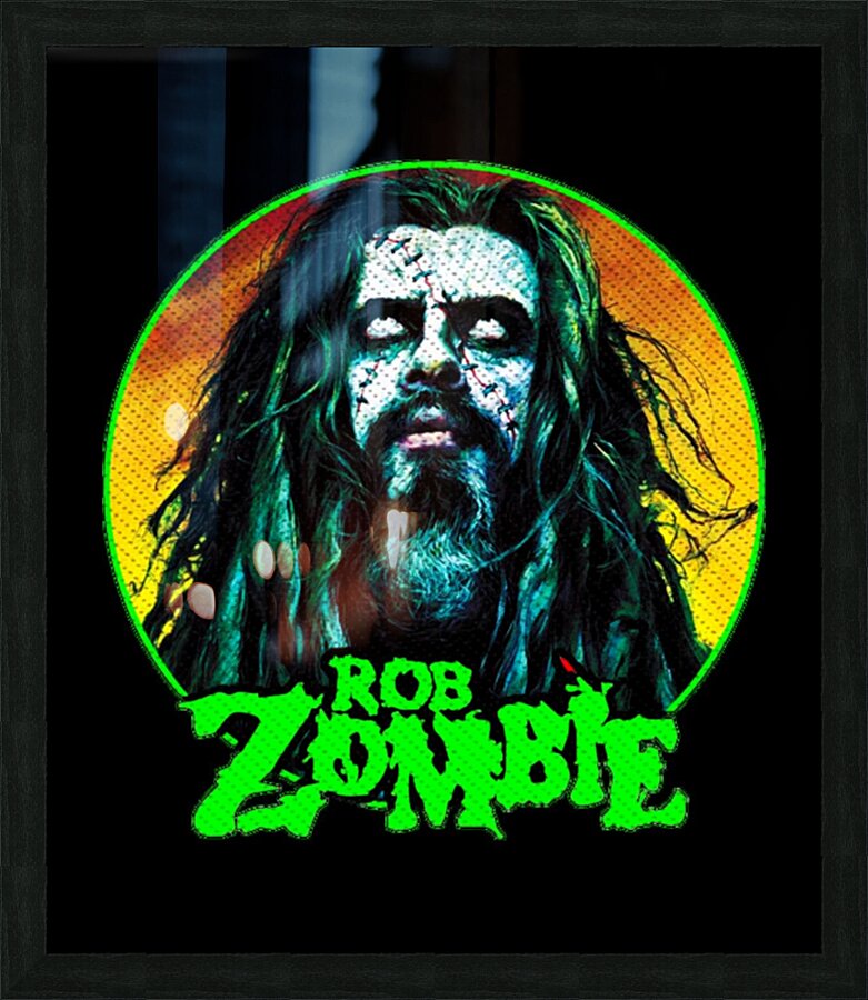 rob zombie 19 Picture Frame print