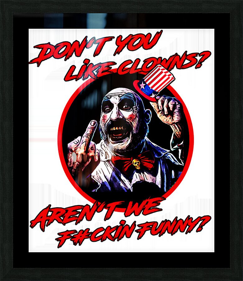 rob zombie 28 Picture Frame print