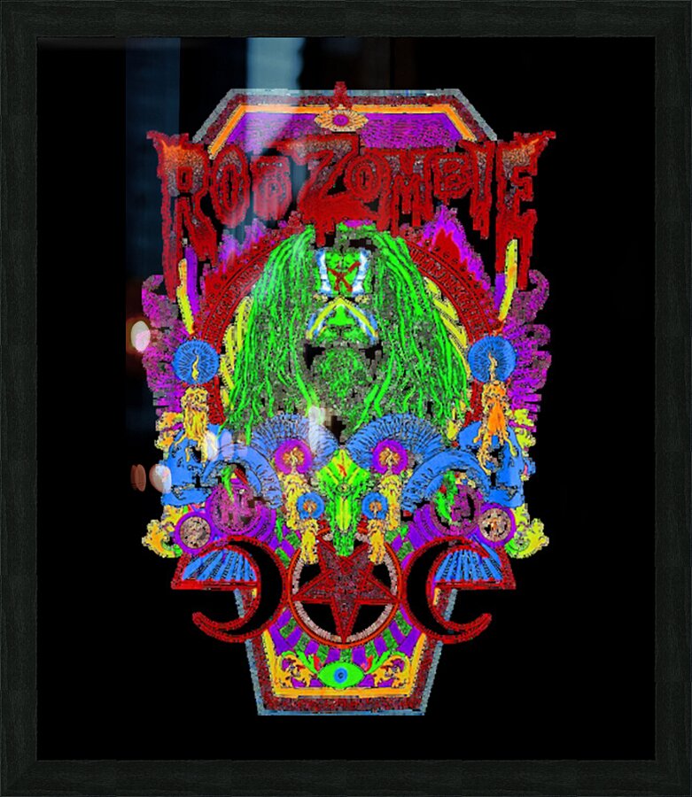 rob zombie 29 Picture Frame print