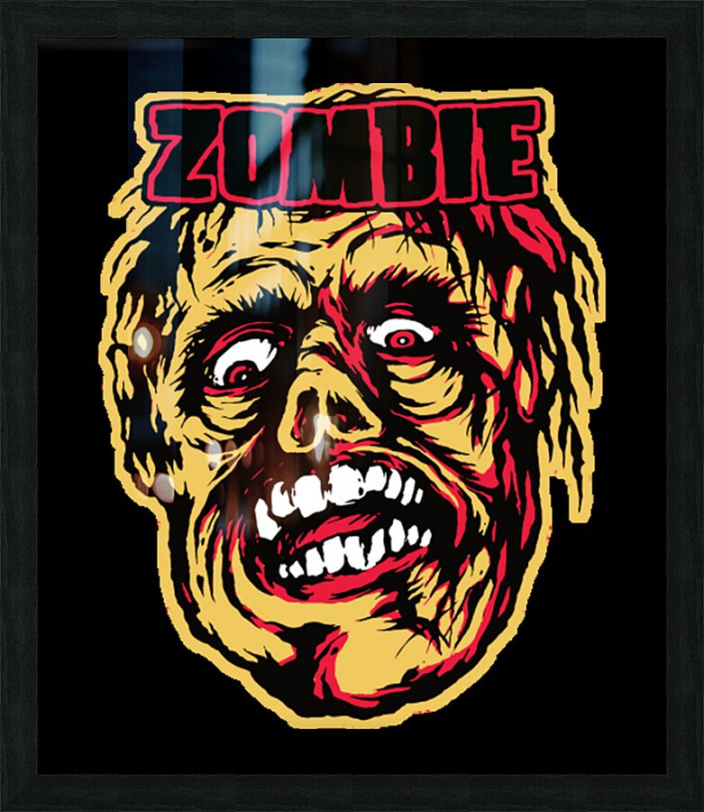 rob zombie 38 Picture Frame print