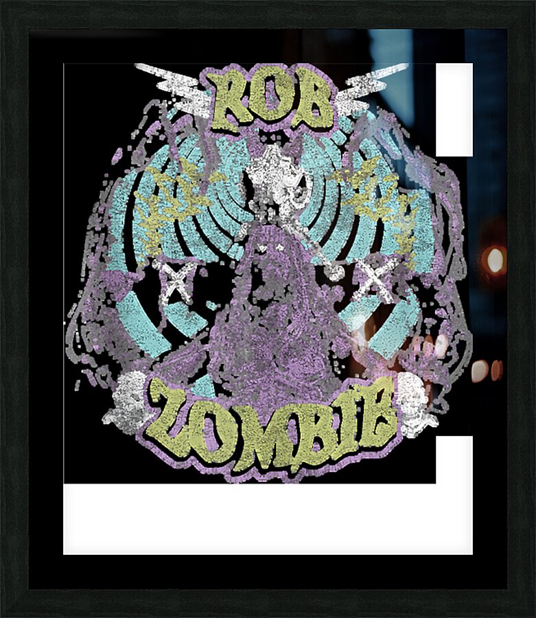 rob zombie 42 Picture Frame print