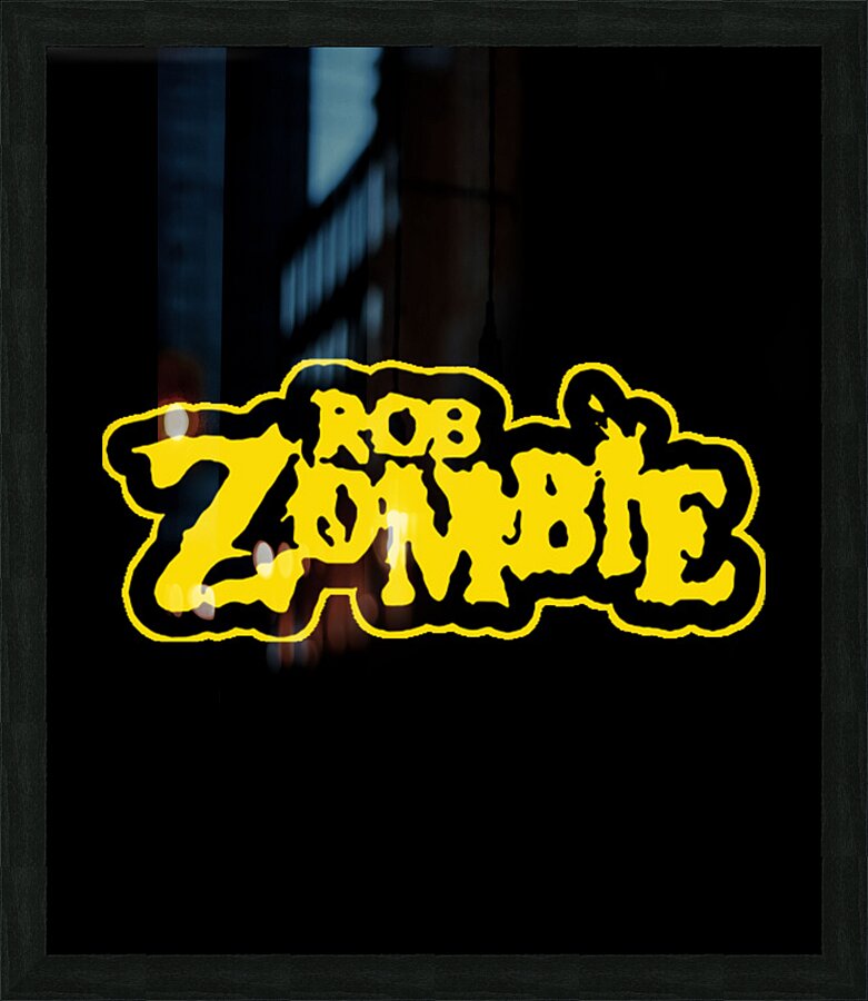rob zombie 45 Picture Frame print