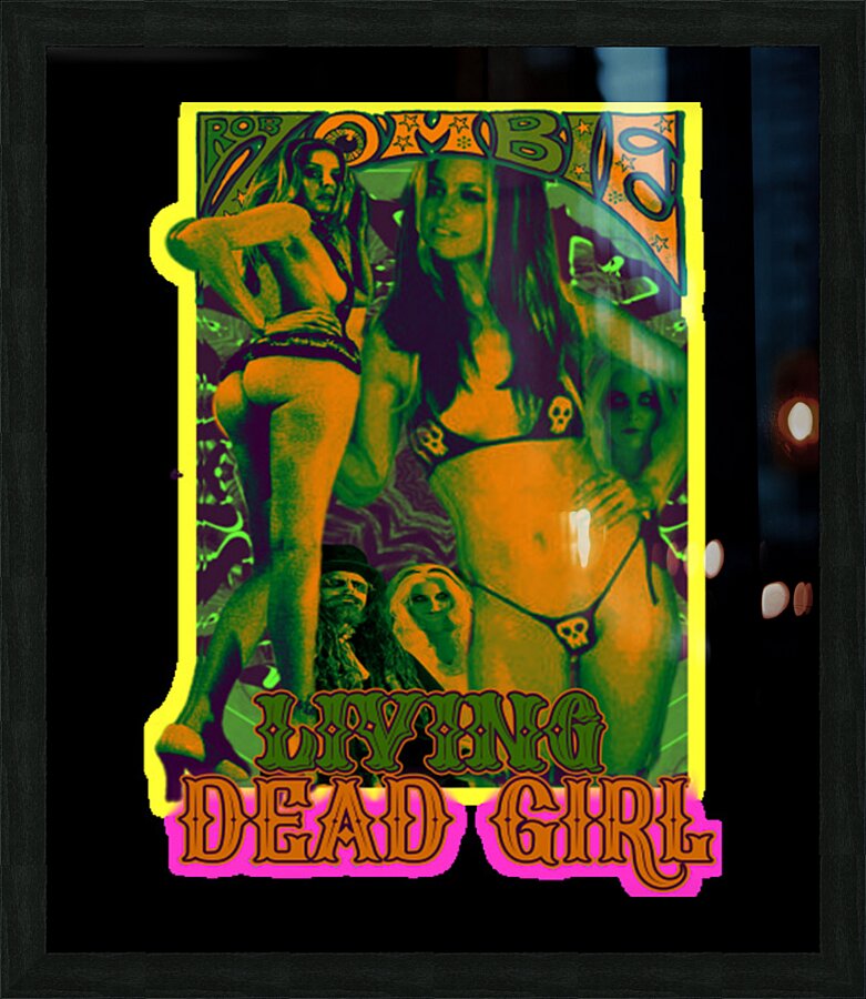 rob zombie 49 Picture Frame print