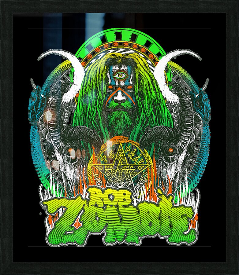 rob zombie 51 Picture Frame print