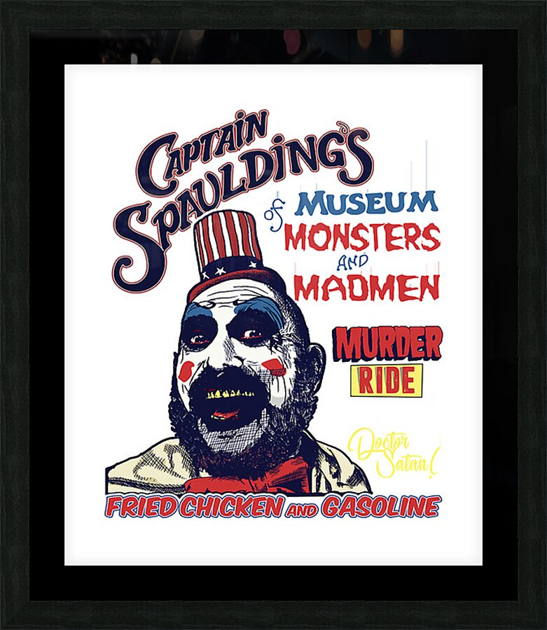 rob zombie 59 Picture Frame print
