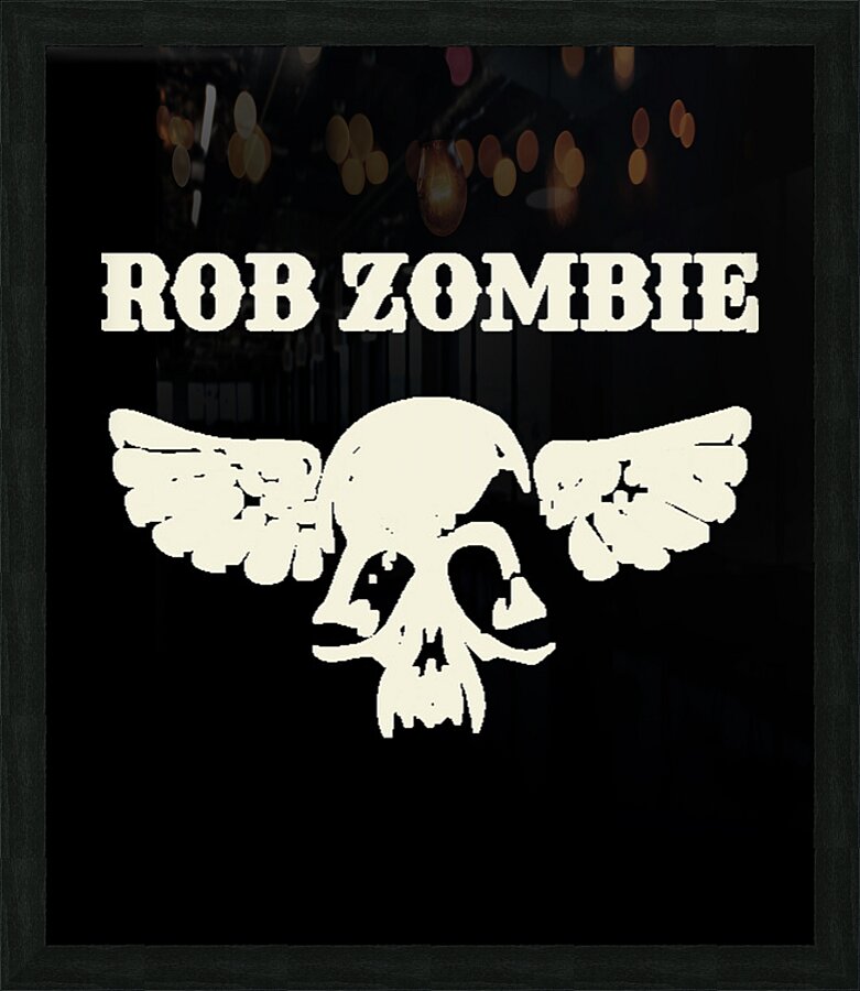 rob zombie 60 Picture Frame print