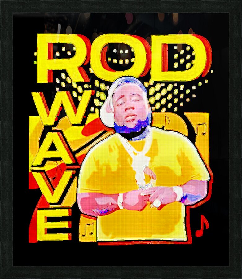 Rod wave 1 Picture Frame print